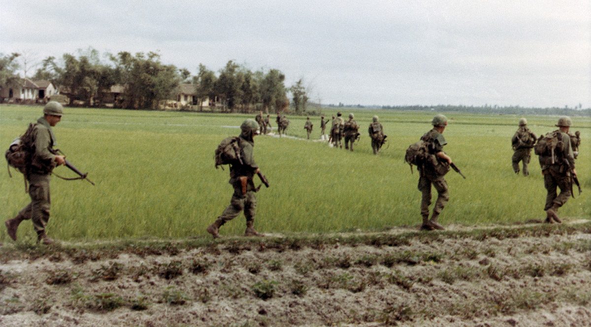 1st Cavalry Division on patrol