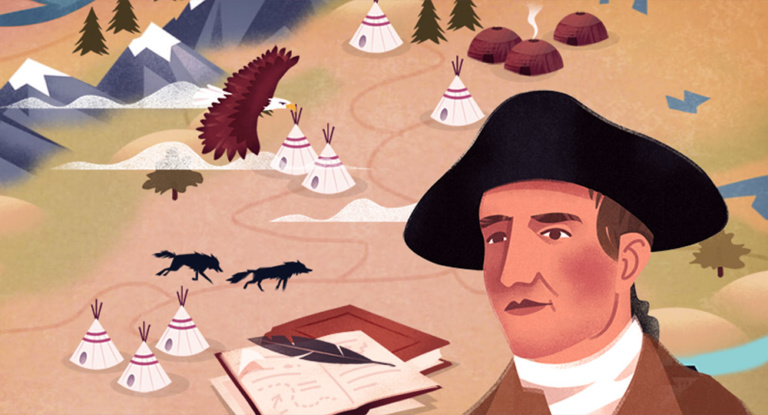 Illustration from Lewis an Clark interactive timeline