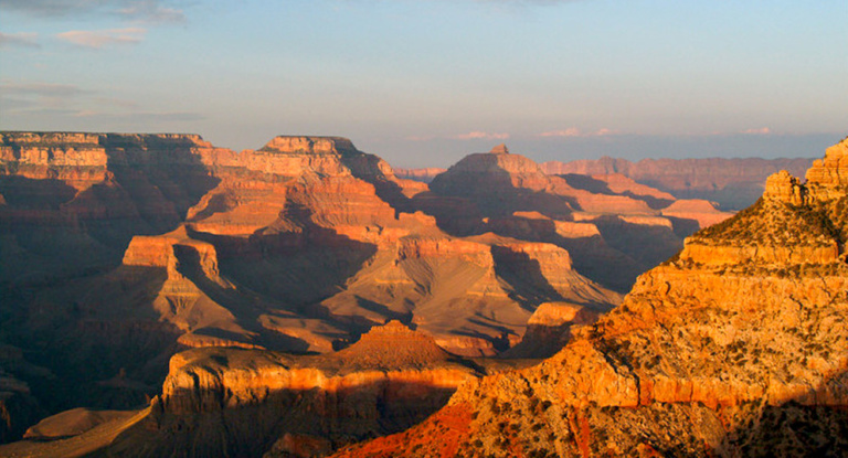 Sunset in Grand Canyon National Park