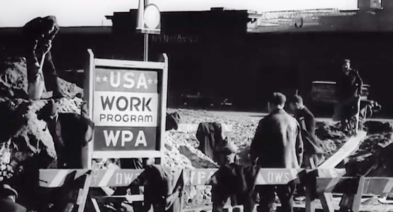 Workers with the USA Work Program