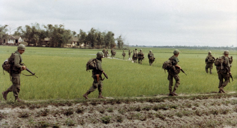 1st Cavalry Division on patrol