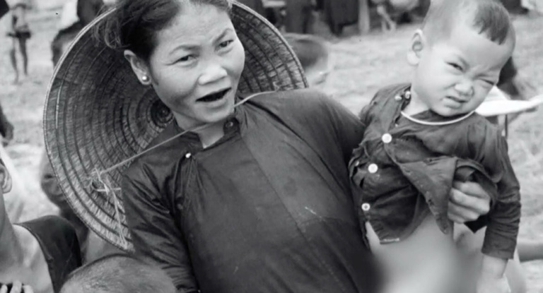 Vietnamese mother and child