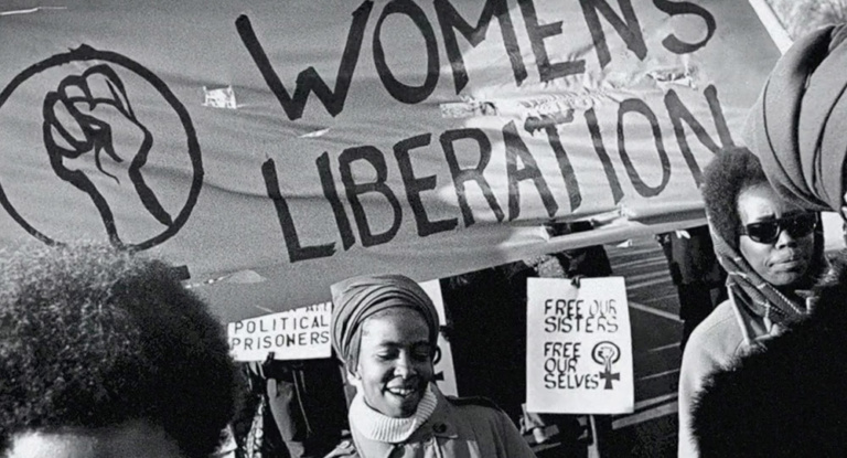 Women's Liberation protestors