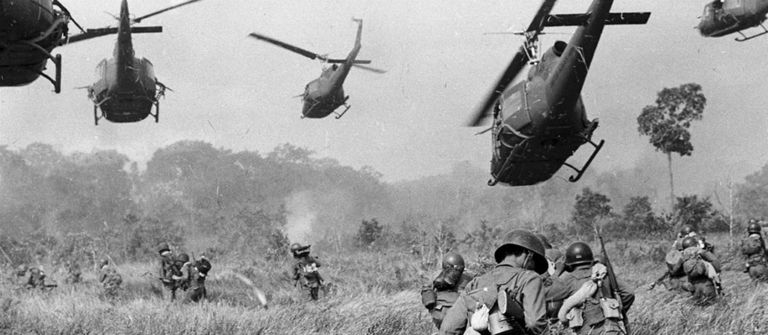 Helicopters during the Vietnam War